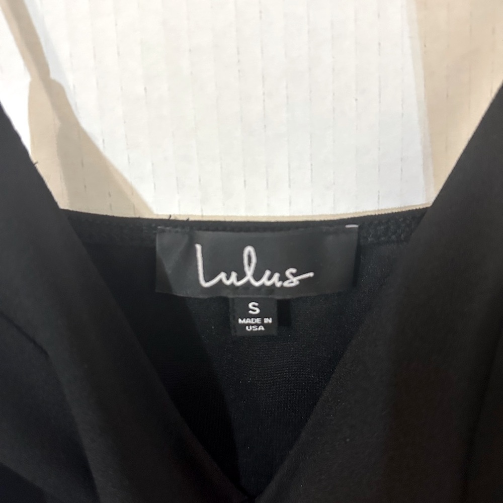Lulus Forever Your Girl Black Bodycon Dress Size Small - Picture 3 of 11